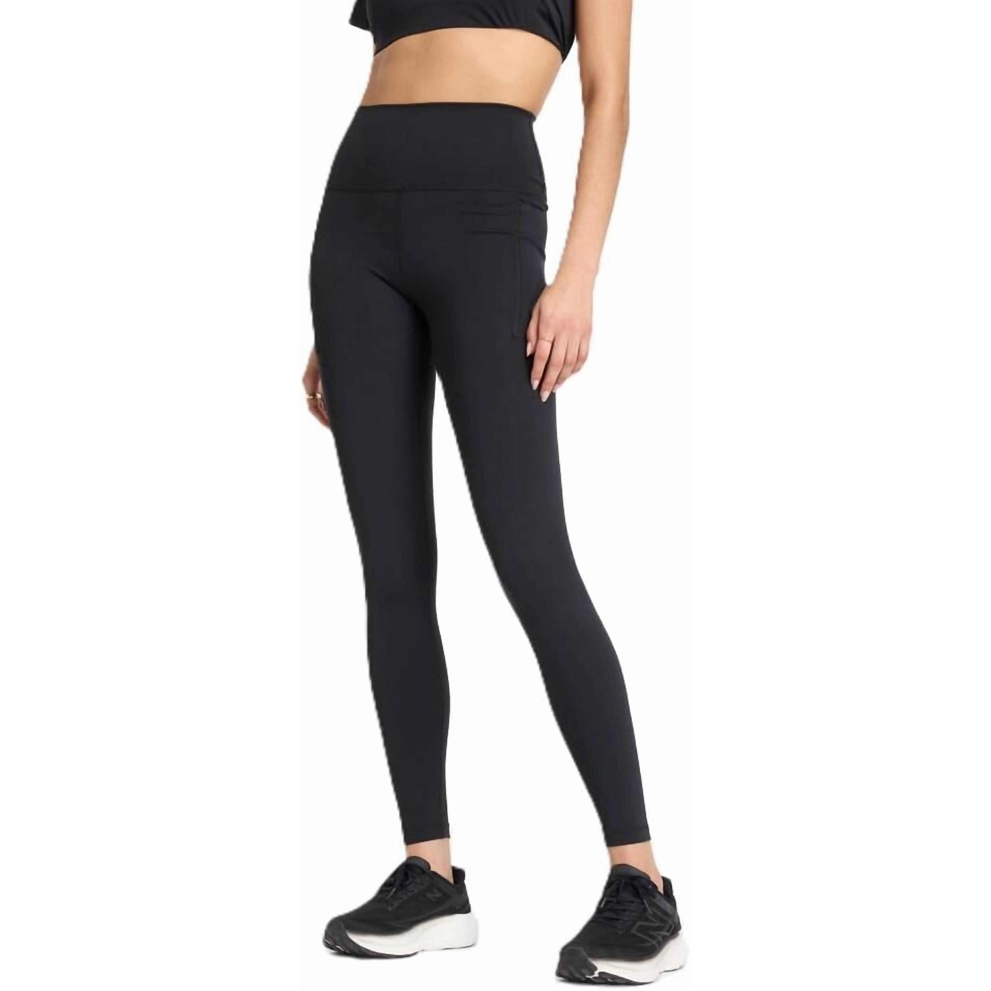 New New Balance Women’s Harmony High Rise Leggings With Pocket In Black